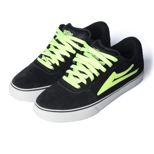 bastard store Manchester Select black lime suede